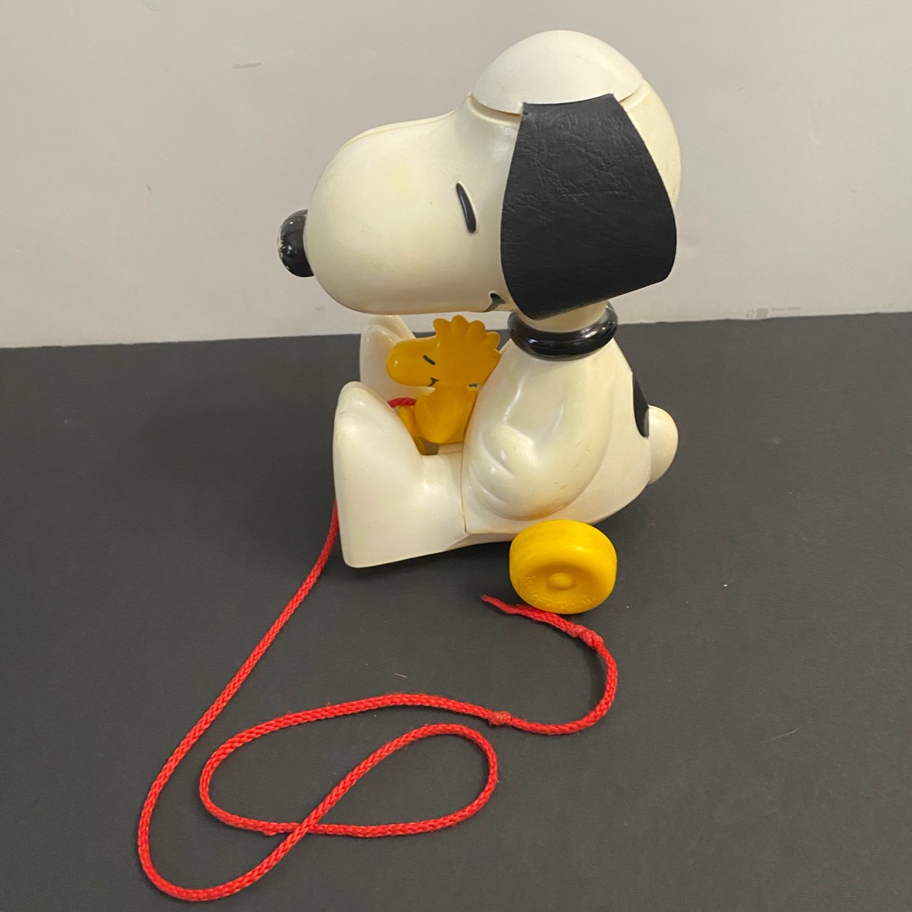 1972 vintage】HASBRO SNOOPY スヌーピー プルトイ